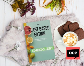 Plant-Based Weight Loss Checklist: Beginner's Guide (PDF Digital Download)