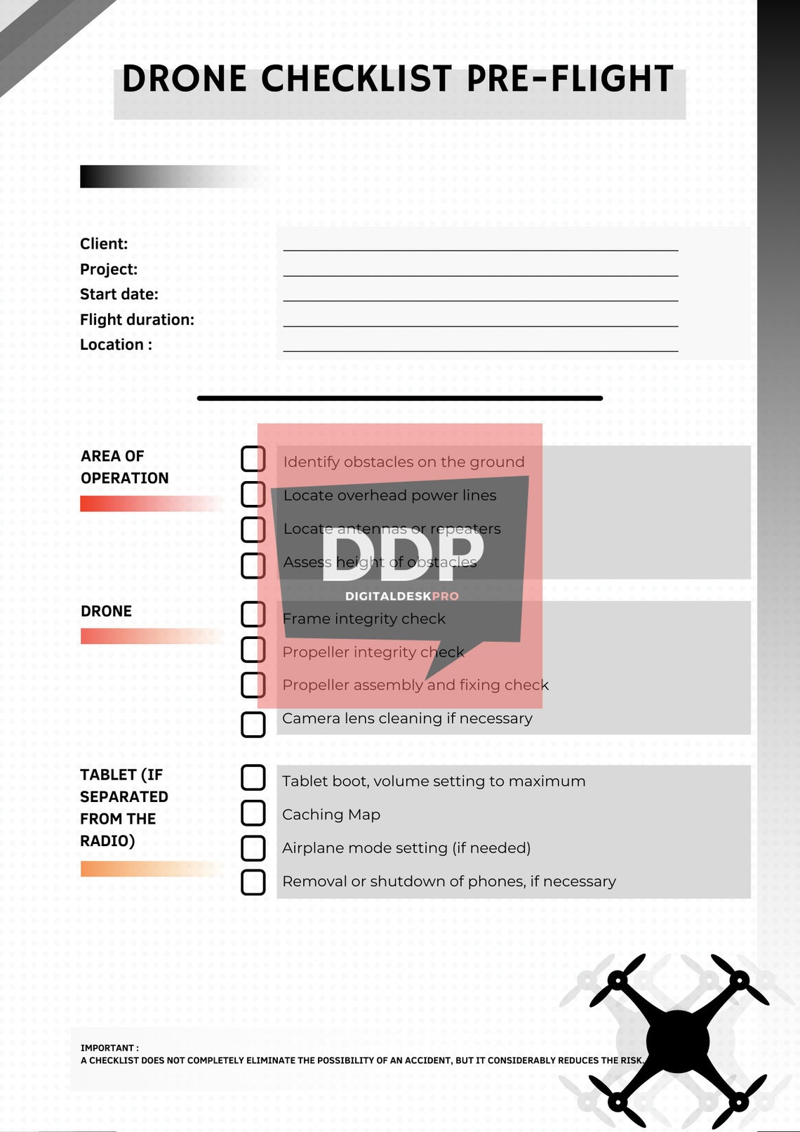 drone preflight checklist pdf drone preflight checklist pdf