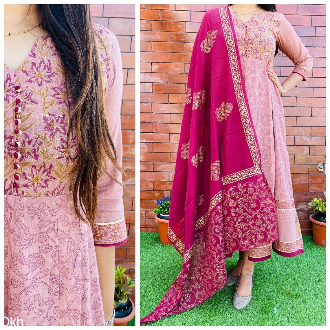 ladies anarkali kurti