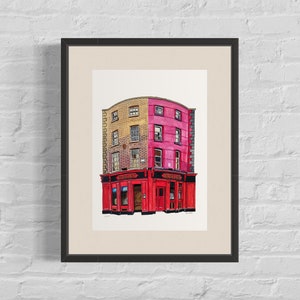 Doyles Bar, College Street, Dublin - Limited Edition Print