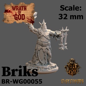 Cult Executioner - resin figure for Table Top Game