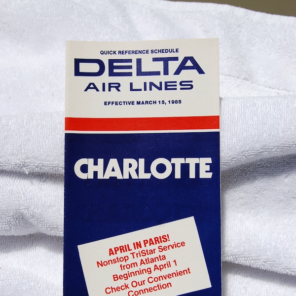 Delta Airlines Flight Schedule Etsy