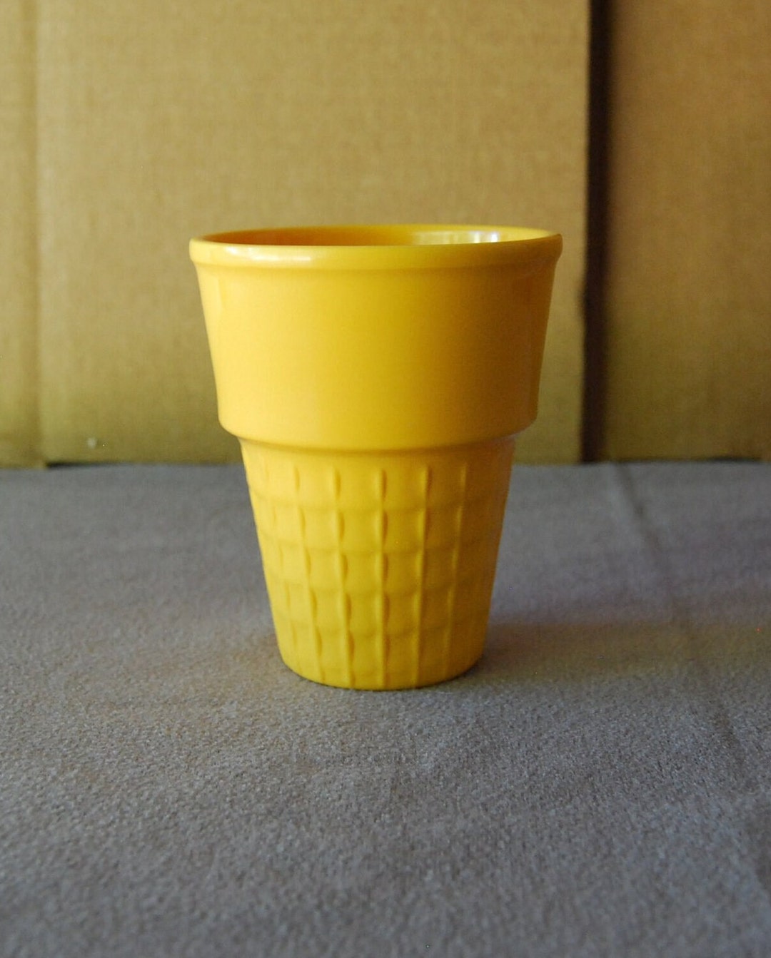 Ice Cream Dish, Ice Cream Cone Shaped Dish, Ice Cream Cone Shaped Bowl, Fun Etsy