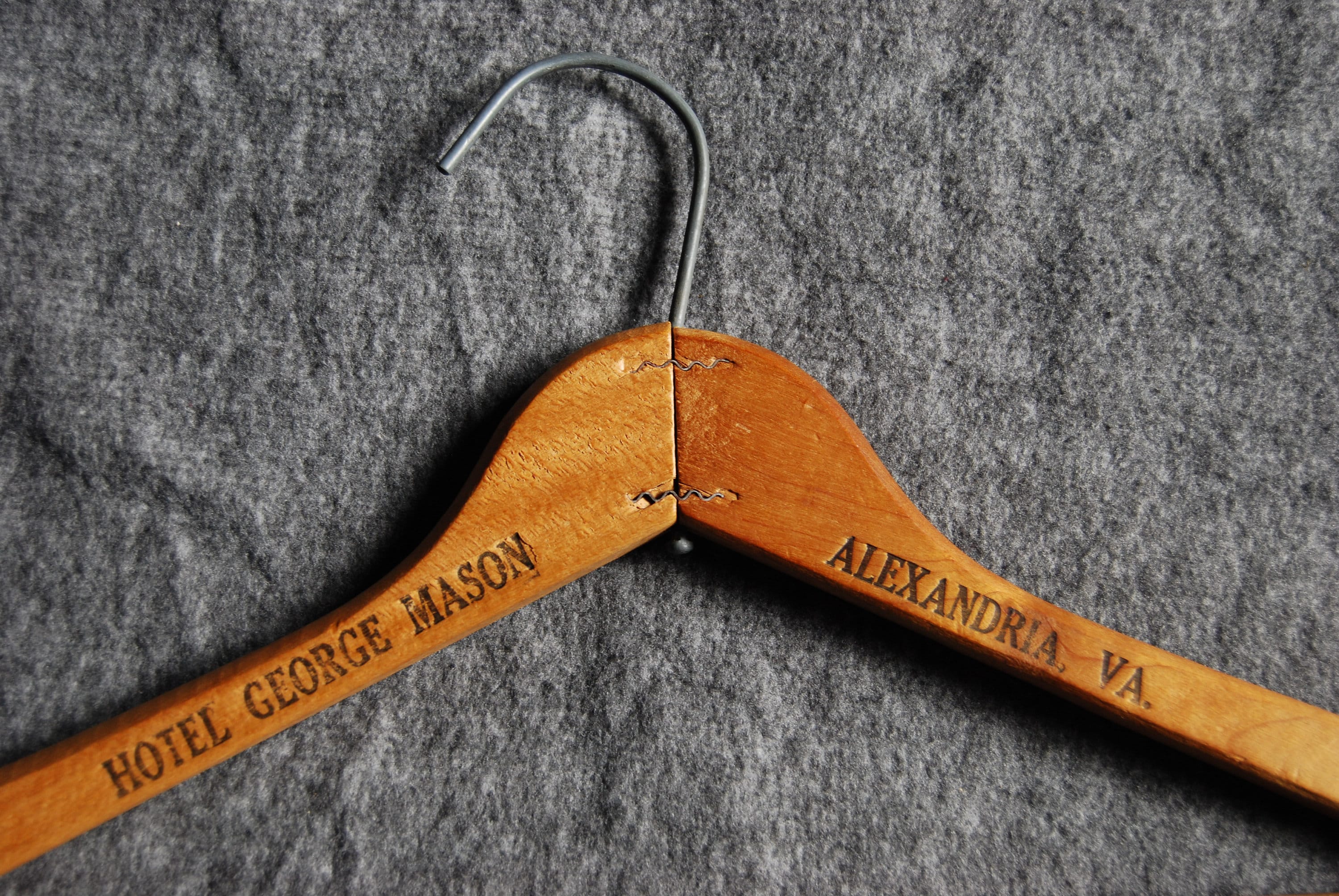 Vintage Hotel Wood Hangers - Etsy - Page 2