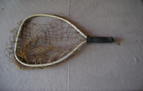 Hungerford Fly Fishing Net, Hand Held Trout Fishing Net, Cabin Decor Vintage  