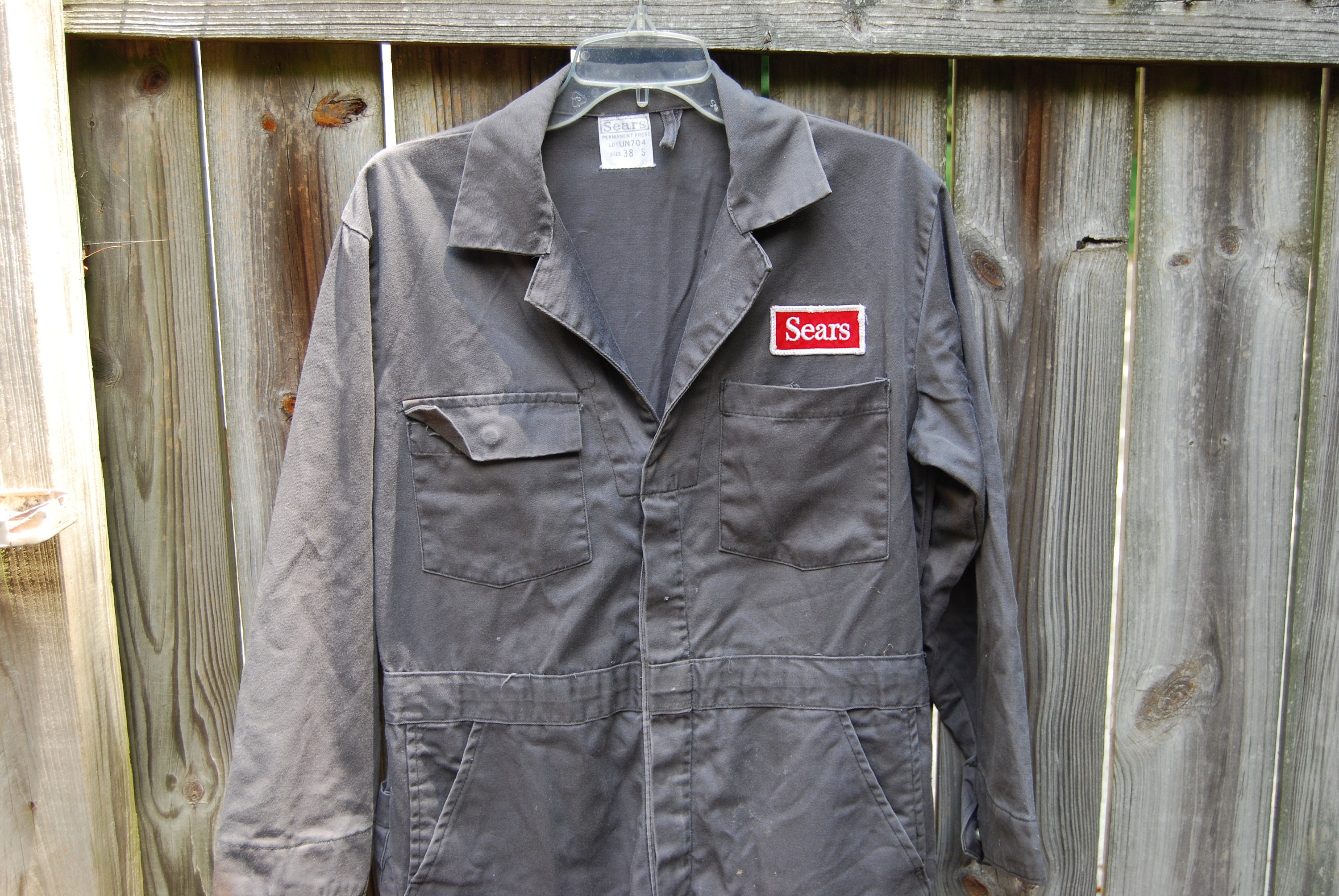 1960〜70s vintage 警備員　セットアップ Vintage 1950's/60's ANTHONY'S BUCKHIDE Coveralls / John Zink