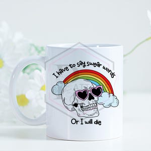 Funny Swear Word Coffee Mug: Sarcastic Adult Humor Gift
