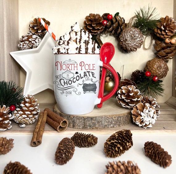 Christmas Gift Mug and chocolates
