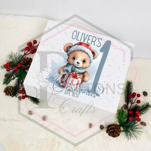 Personalisierte Heiligabend-Box: Luxus-Andenken-Geschenkbox