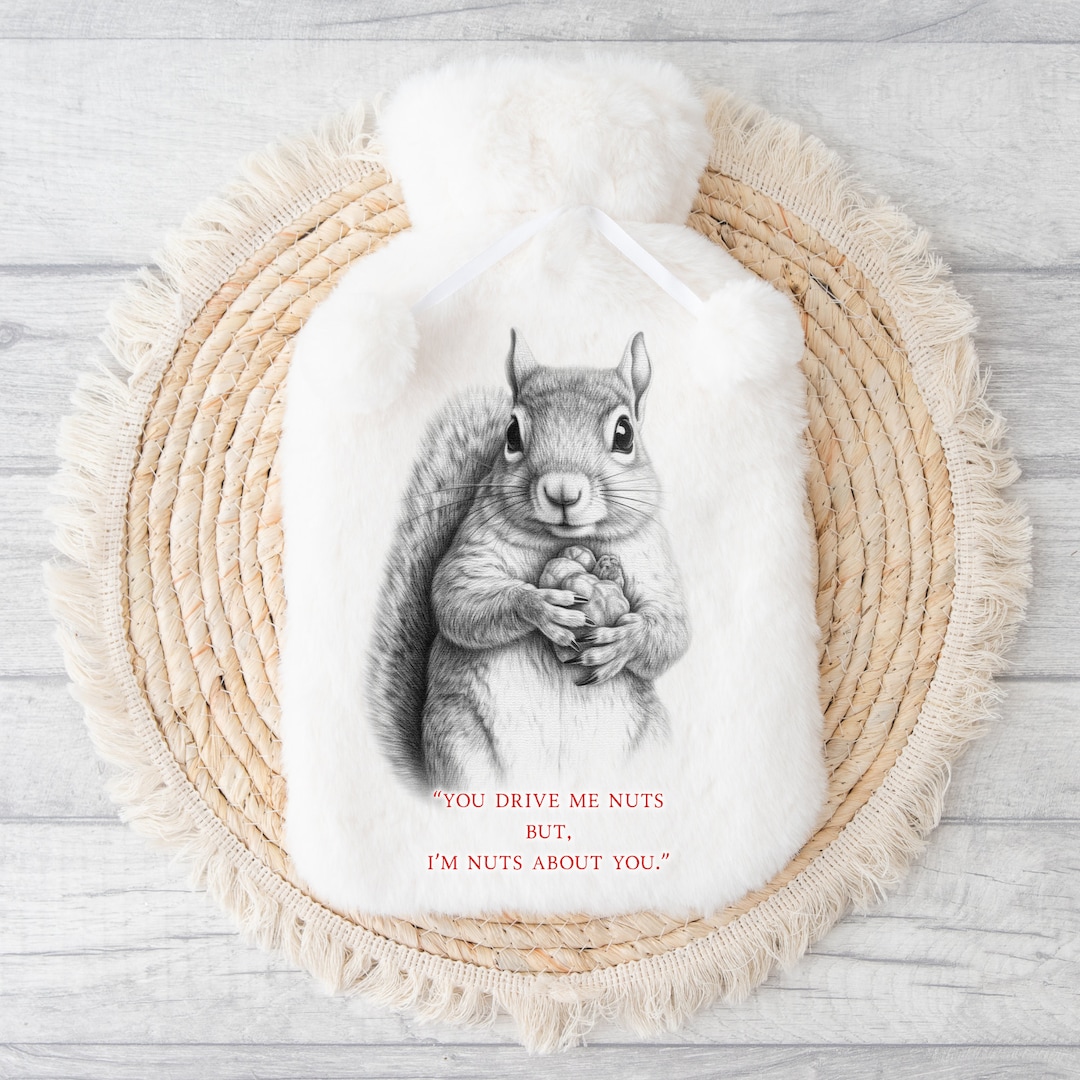 Hot Water Bottle Super Soft Cover 2ltr Hot Water Bottle Heat Pack