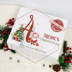 Personalisierte Heiligabend Box: Luxus Erinnerungsbox