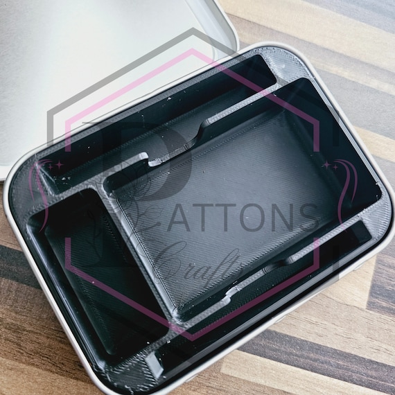 Personalized Tobacco Tin: Vintage Rollie Tin With Organizer