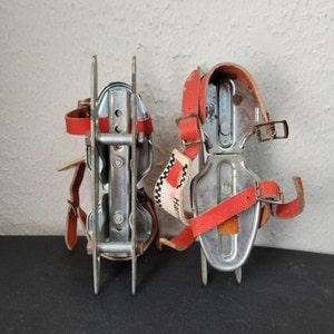 Vintage Ice Skates - adjustable shoe covers