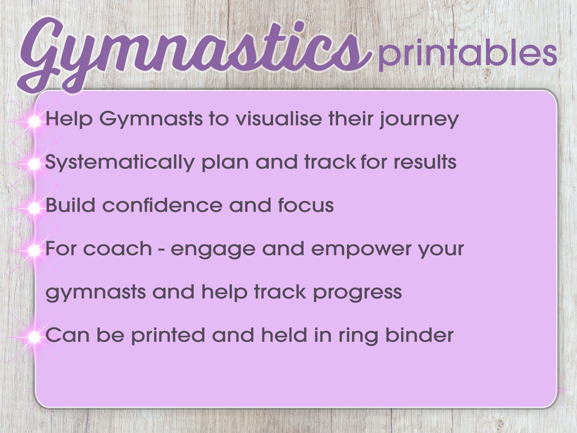 Gymnastics Printable, Goal Tracking Worksheet, My Goals, Goal Setting