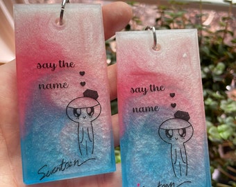 Kpop Seventeen "Say the Name" Inspired Keychain