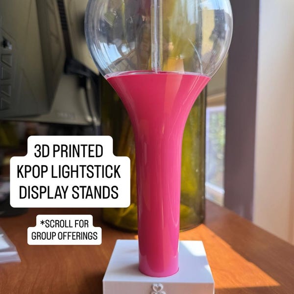Kpop - Lightstick Display STAND (3D Printed)
