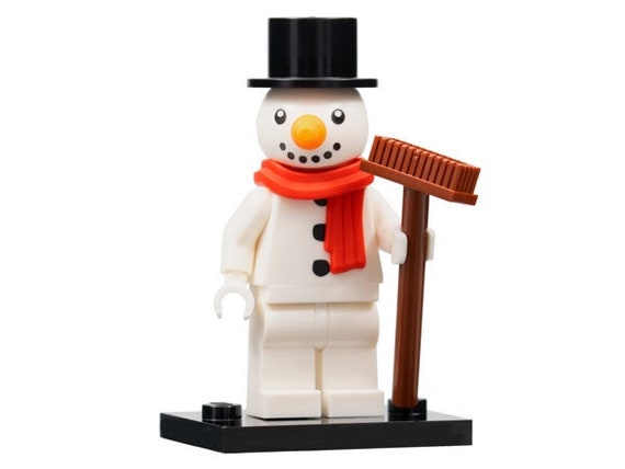 Poder Coro despensa LEGO Snowman Muñeco de nieve Minifigura nueva perfecta para - Etsy España