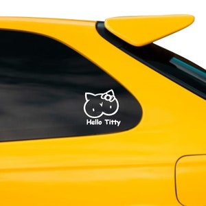 Hello Kitty lustig Autoaufkleber Sticker JDM Car Tuning Japan