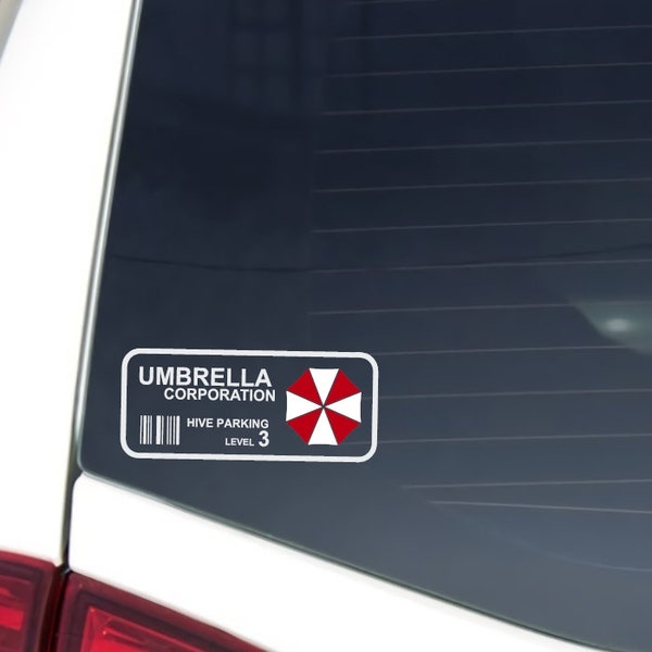Umbrella Corporation Vinyl Decal Sticker Bumper Window Laptop Gift Tumbler Car Home deco