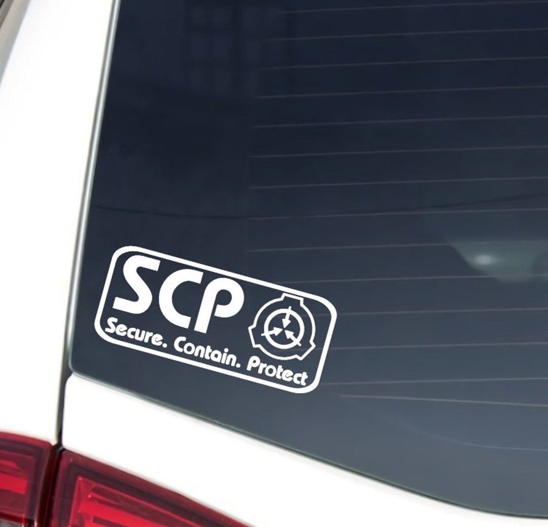 20-colors SCP Foundation Vinyl Decal Sticker Bumper Window Laptop Gift ...