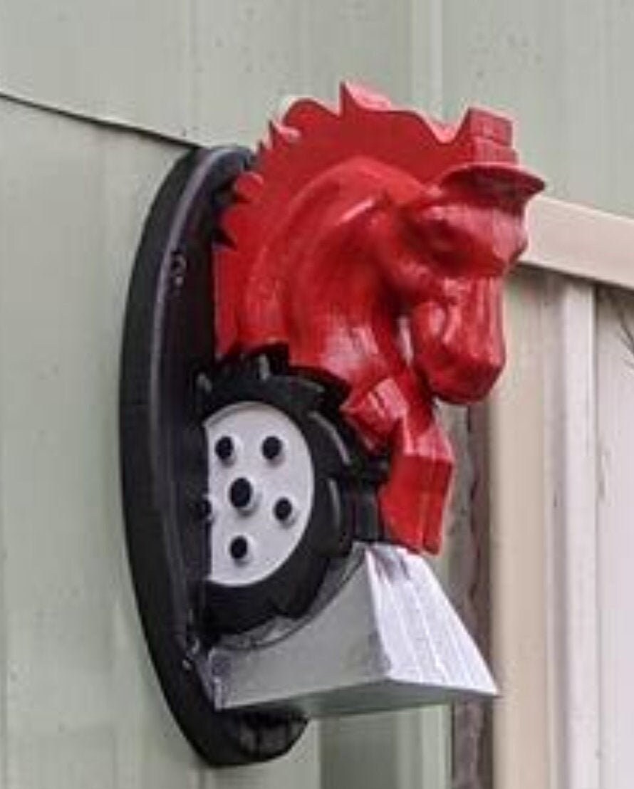 Wheel Horse Wall Mount Hitch/ornament Etsy