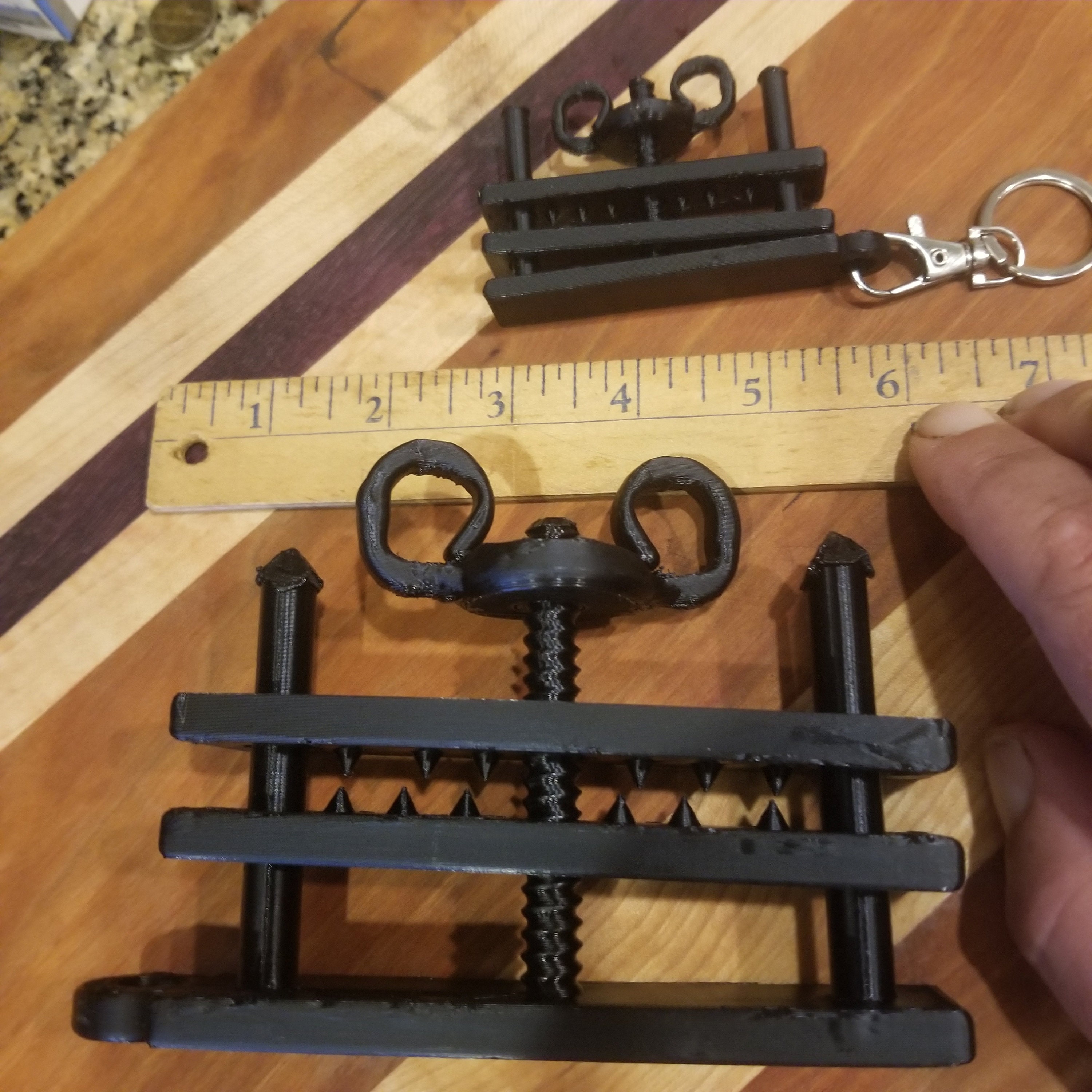Thumb Screw Torture Device Large and Mini 3d Printed Etsy