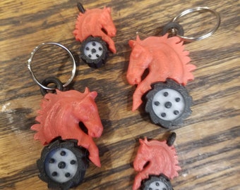 Wheel Horse keyfob or pendant