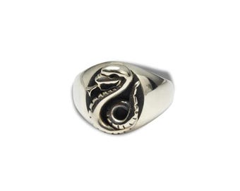 Draco Snake Ring, Draco family badge ring