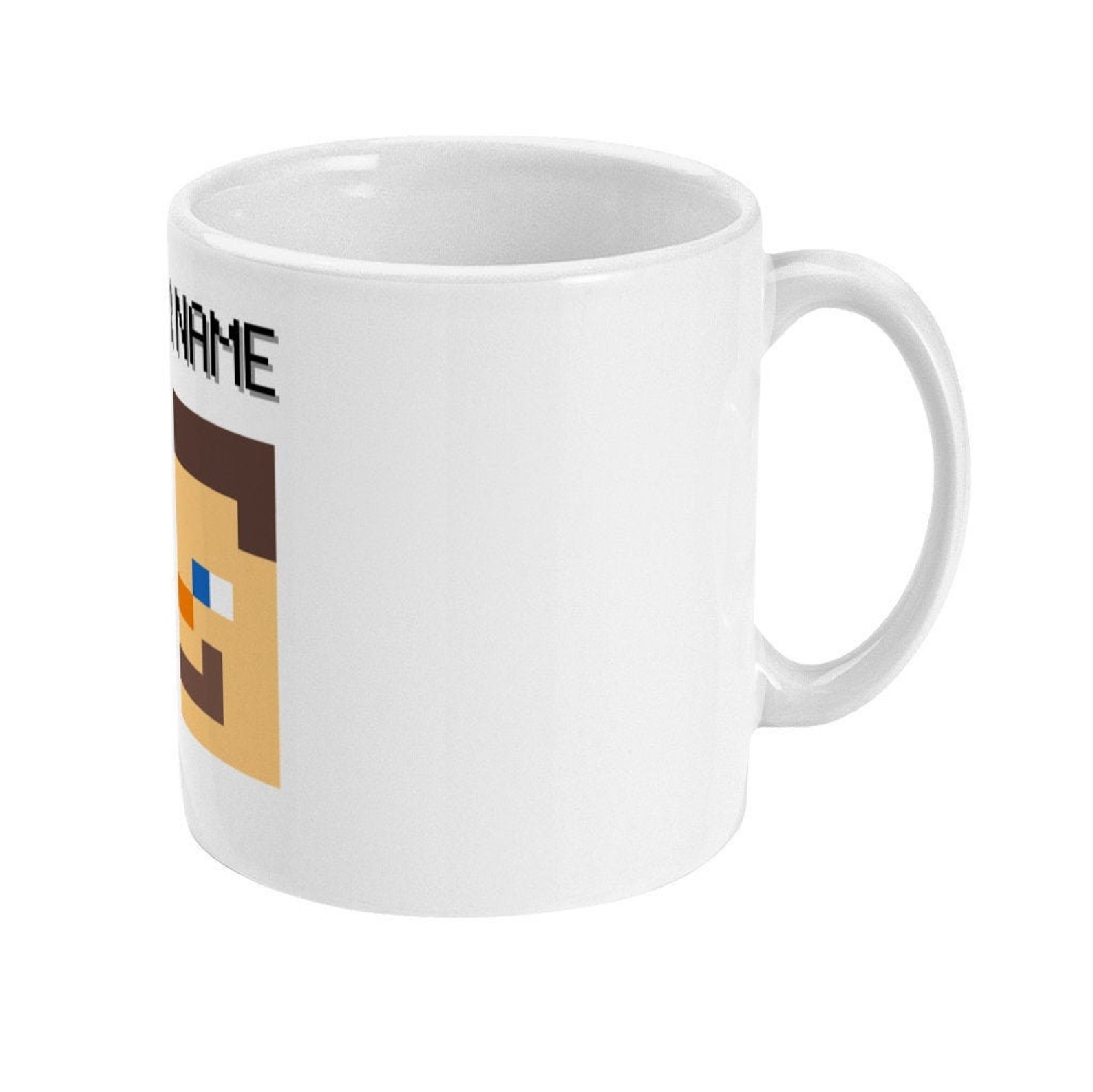 Minecraft Personalised Mug gamer Personalised Mug ceramic Etsy UK