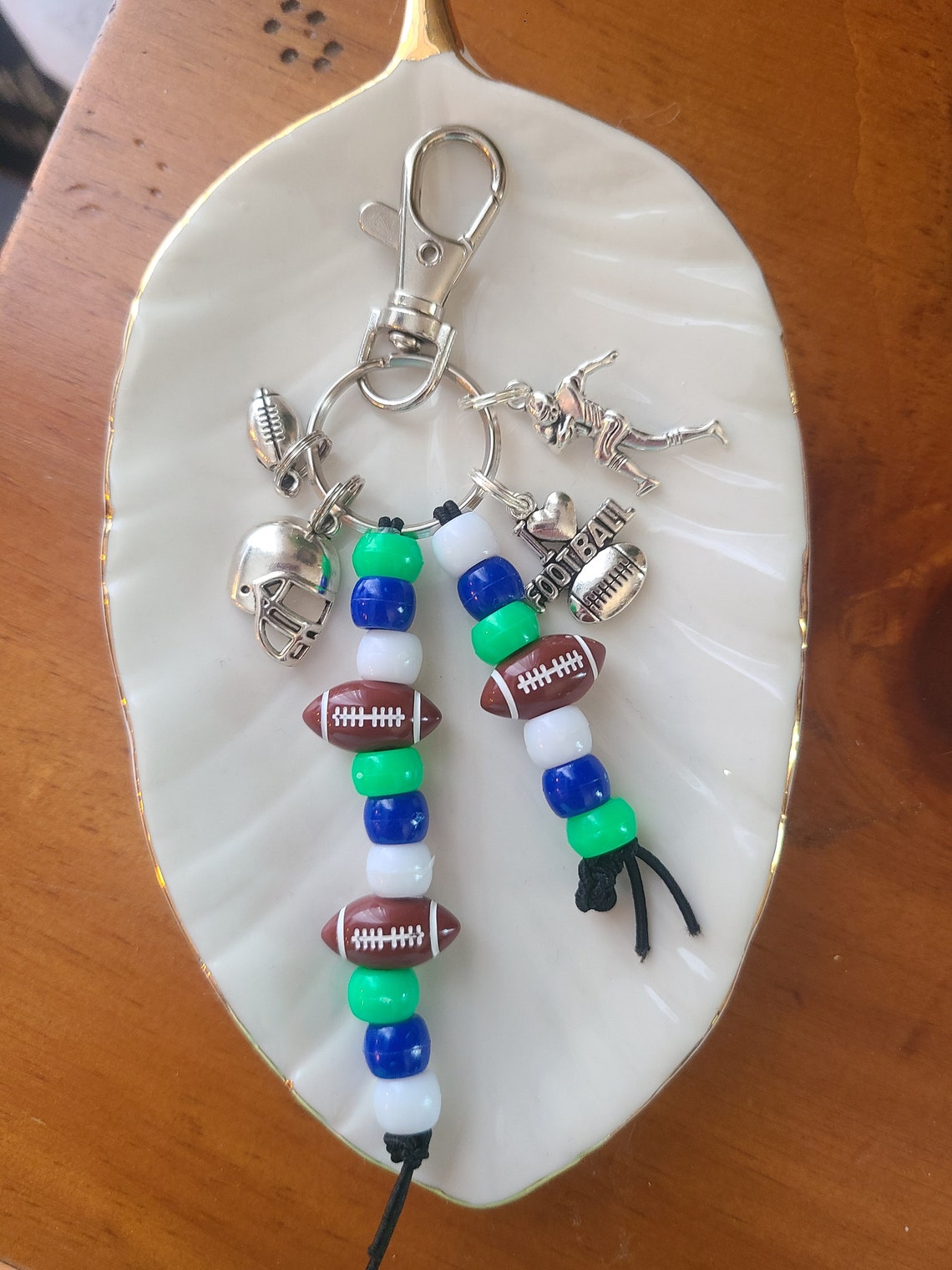 Seattle Seahawks Football Keychain: Sports Fan Gift - Etsy