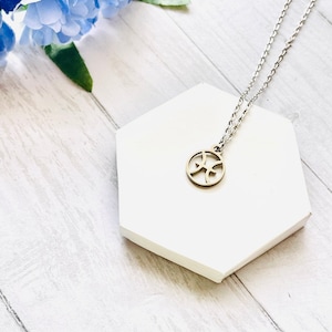 Pisces Zodiac Necklace, Stainless Steel Pendant, Zodiac Necklace, Pisces  Necklace, Pisces, Pendant, Gift for Her, Pendant Necklace