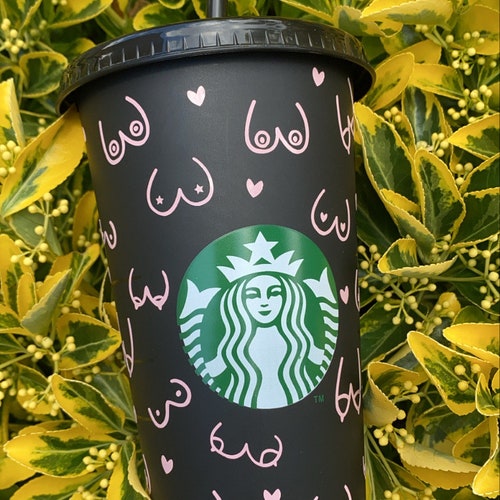 Starbucks Cup UK Personalised Reusable Heart Print Coffee Etsy UK