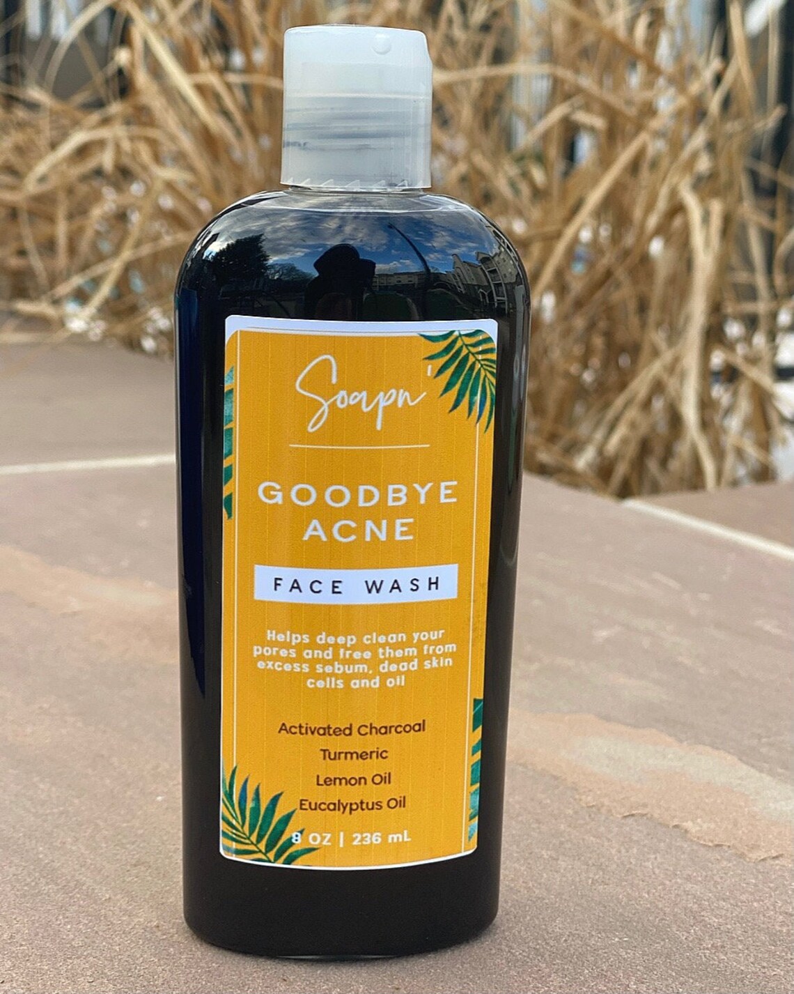 Activated Charcoal Face Wash Acne Wash Charcoal Etsy