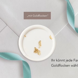 Wachssiegel Siegel mit Klebepunkt zum Selbstanbringen | Selbstklebend | Blanko