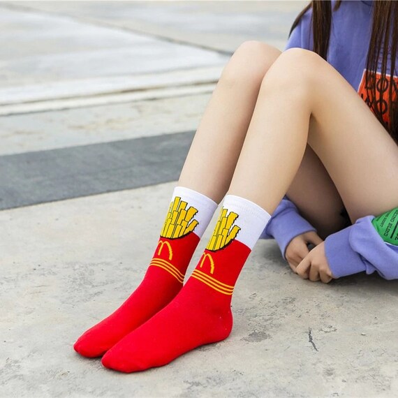 Macdonalds lustige und lustige Socken, kreative Socken, lange Socken, warme  Wintersocken, süße Socken - Etsy.de