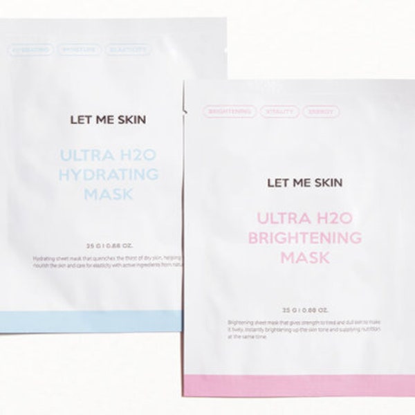 Hydrating Face Mask Sheets - Select from Glow, Hydrating, Multivitamin, or Brightening Masks