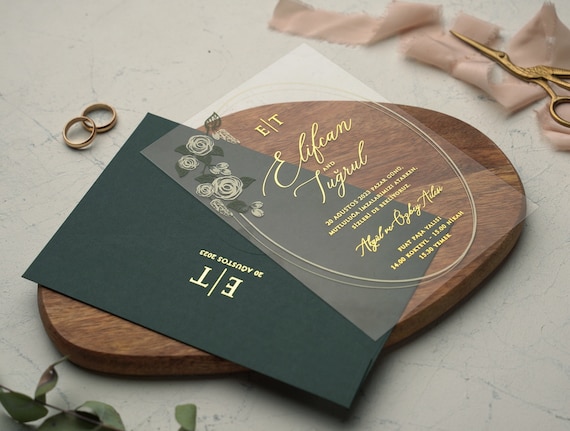 wedding invitations etsy