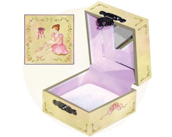 Enchantmints Ballet Shoes Tooth Fairy Box, Baby Tooth Keepsake, 1st Birthday Gift, Lost Tooth, Tooth Box Organizer, Keepsake Box, Memory box