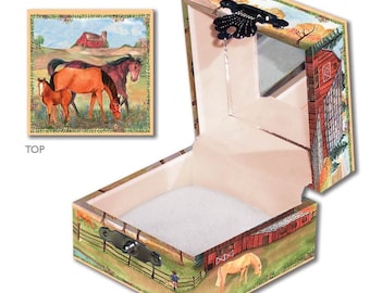 Enchantmints Horse Ranch Treasure Chest for kids