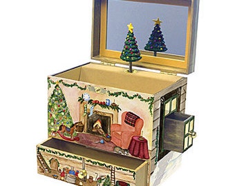 Enchantmints Christmas Musical Jewelry Box for Kids - A Magical Gift Full of Holiday Cheer and Melody!