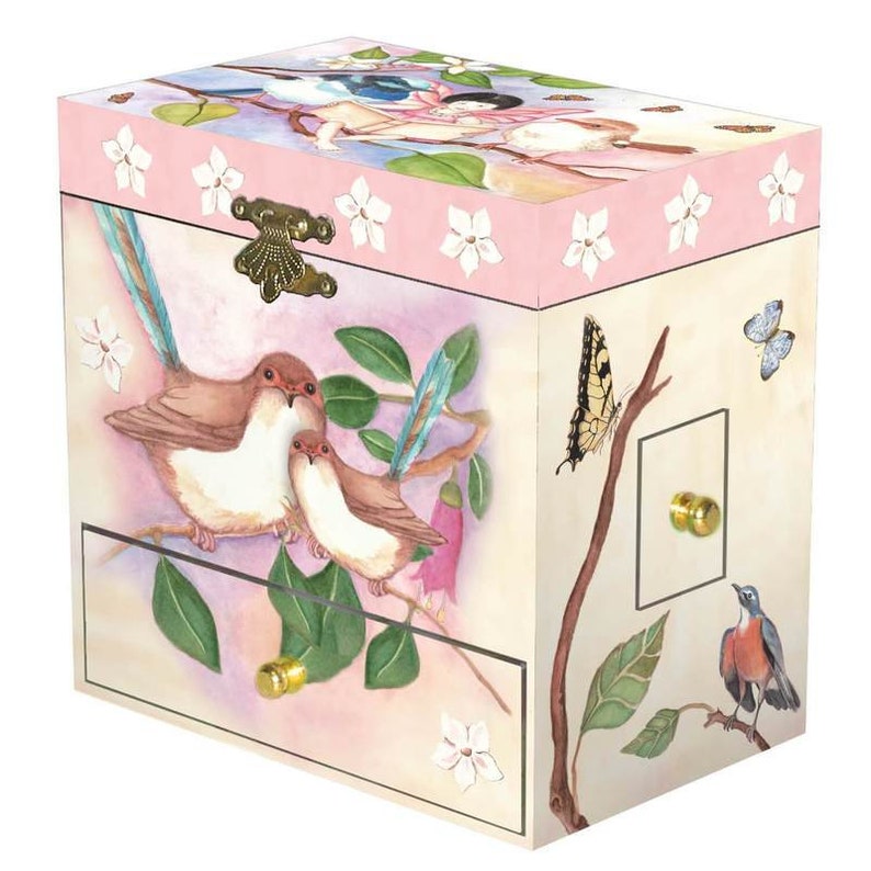 Enchantmints Dragon Musical Jewelry Box For Kids - Spins With Music, 3 Pull-Out Drawers | Treasure Chest For Boys & Girls - View #4