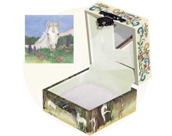 Enchantmints Unicorn Tiny Treasure Box for Kids, Tooth Fairy Box, Baby Tooth Keepsake, Lost Tooth, Tooth Box Organizer, Keepsake Box,