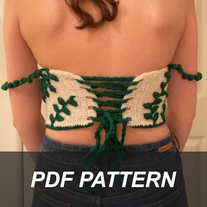 Ivy Crochet Corset Pattern image 2