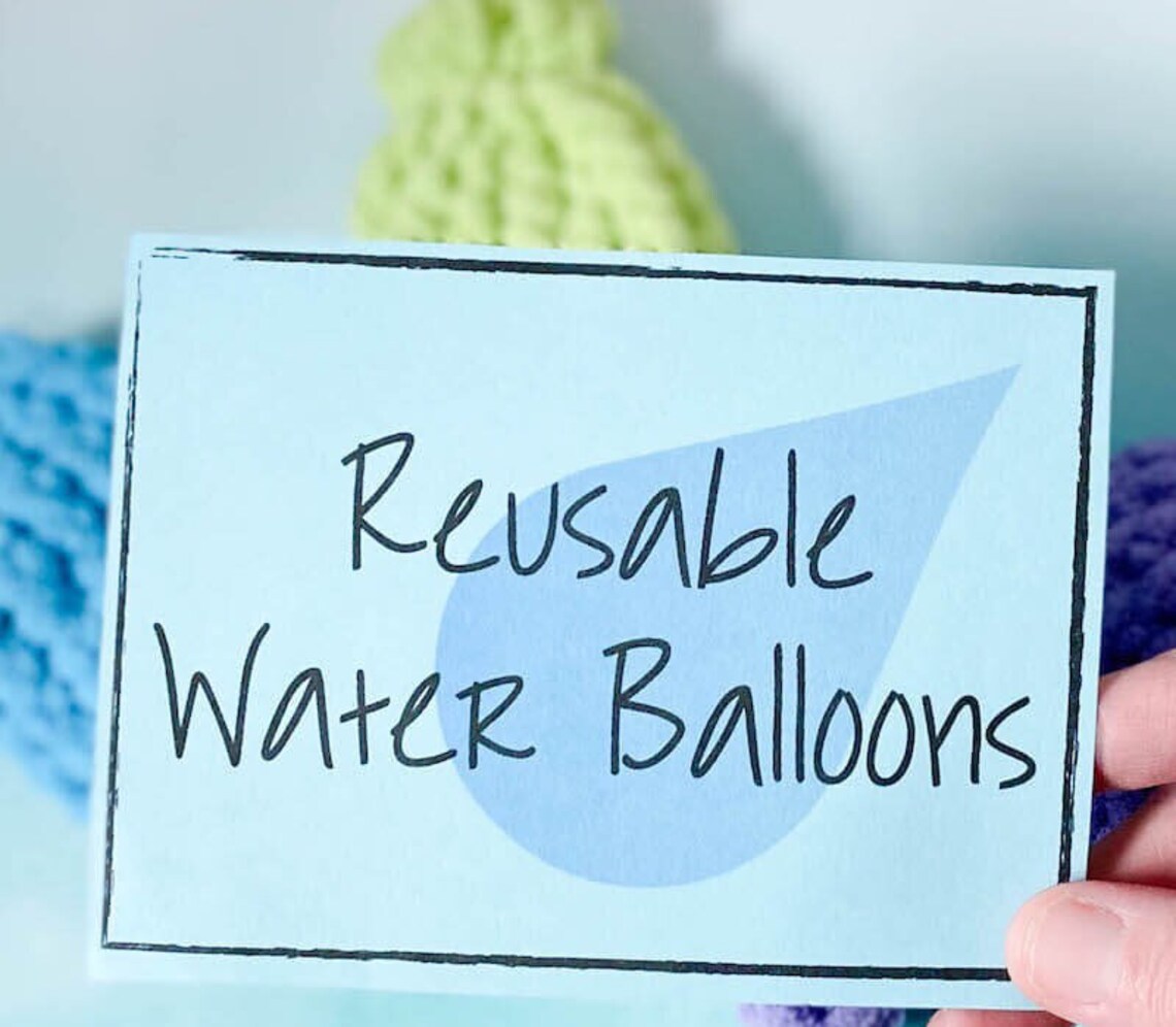 4 x Water Balloons EcoFriendly Reusable Etsy