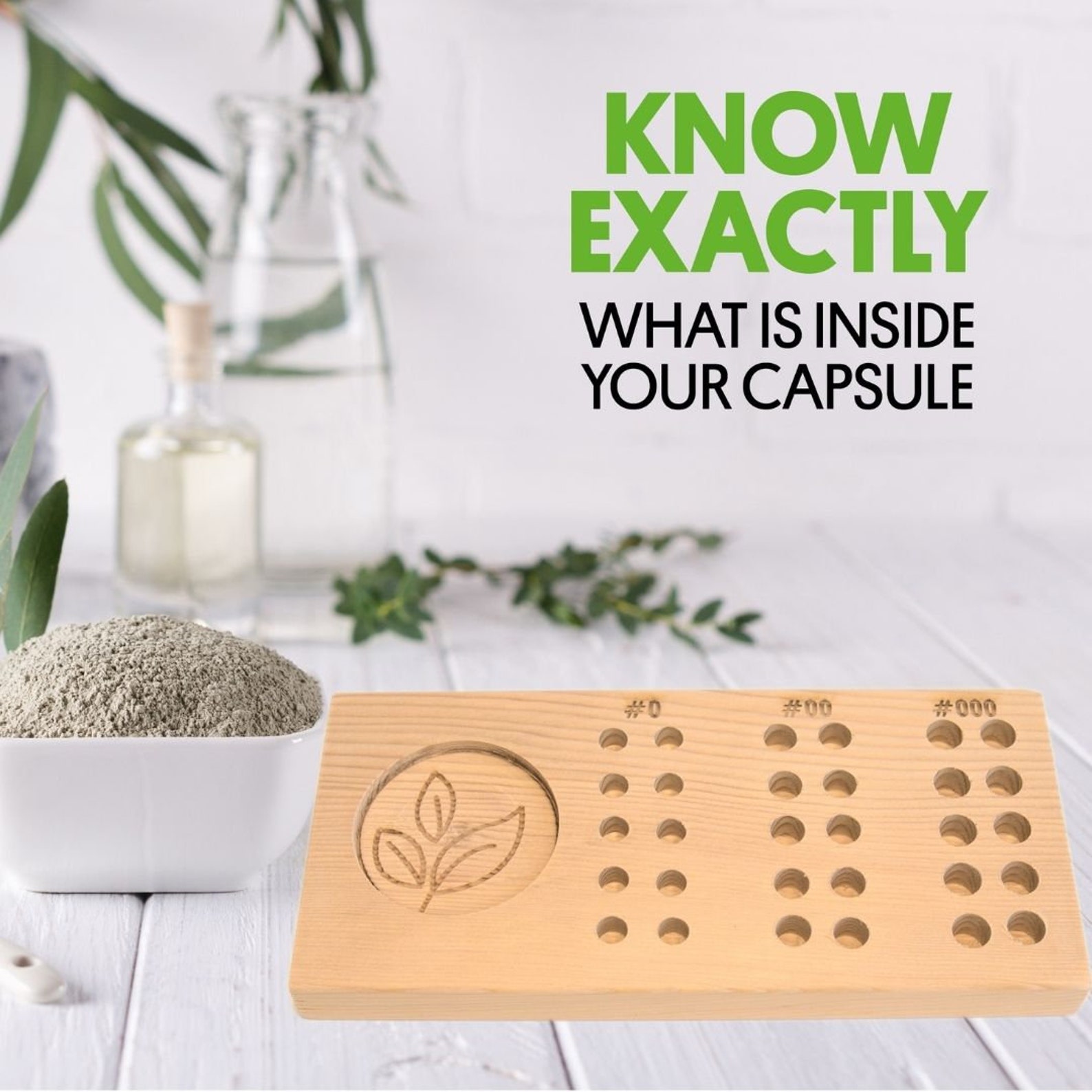 Capsule Holder For Filling Capsules Size 0 00 and 000 Etsy