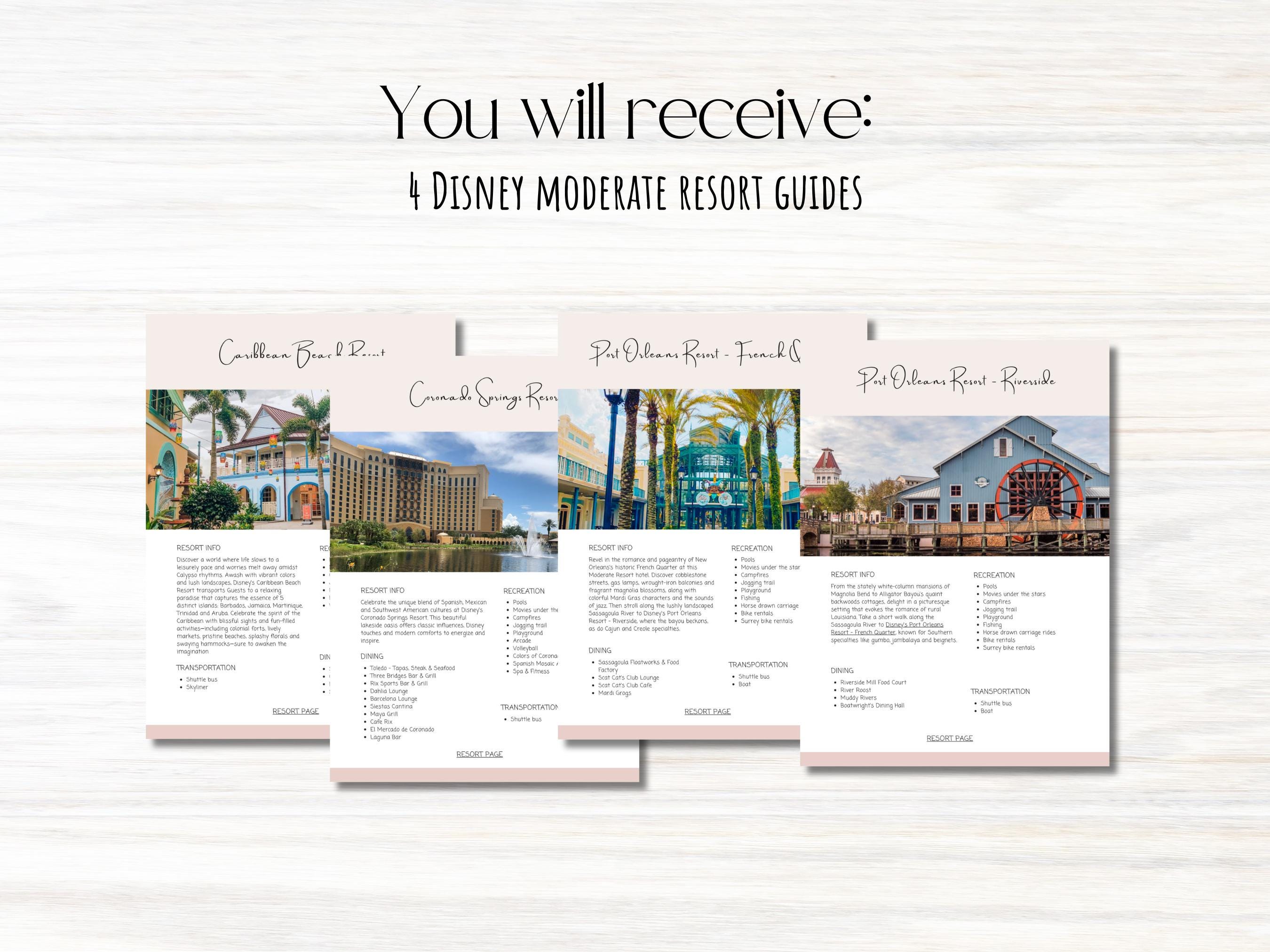WDW Resort Guides | WDW Vacation Guide | Travel Guide | Canva Template ...