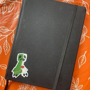 MC creeper skeleton vinyl sticker