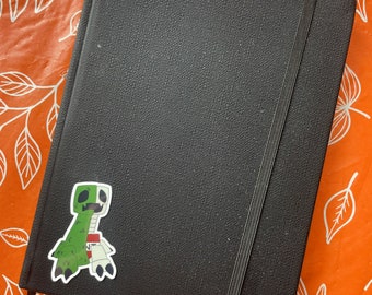 MC creeper skeleton vinyl sticker