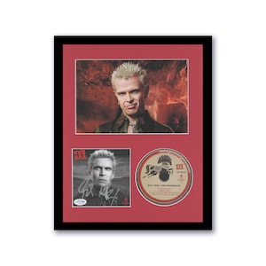 Billy Idol "The Roadside EP" AUTOGRAPH Signed Custom Framed CD 11x14 Display