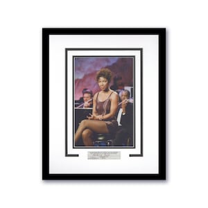 Natalie Cole &quot;Unforgettable&quot; Singer AUTOGRAPH Signed Framed 11x14 Display